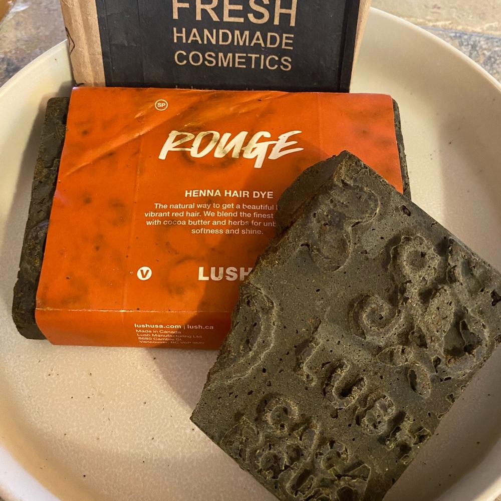 Lush Rouge Henna Hair Dye
